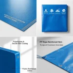 HDPE Tarpaulin Sizes Features