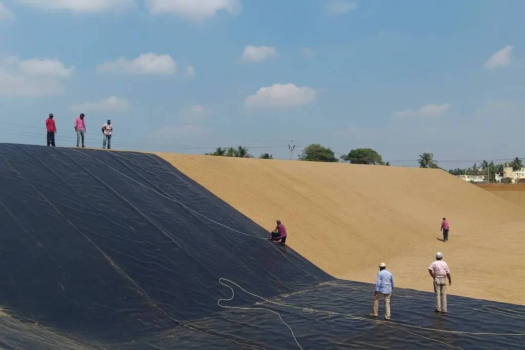 Geomembrane Construction