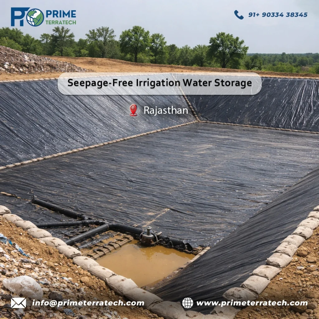 Seepage Project Rajasthan
